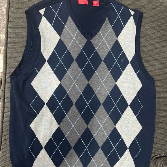 Izod Argyle Sweater Vest Size XL - Picture 1 of 5